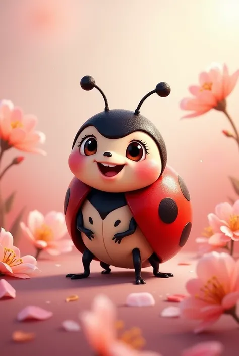 lady bug cartoon 4k high quality best  pic for wallpaper