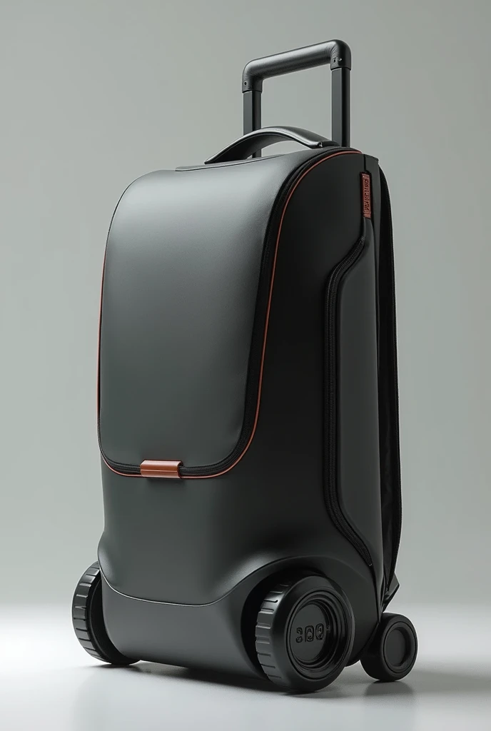 Bottomless modern mechanical bag for all floors 
