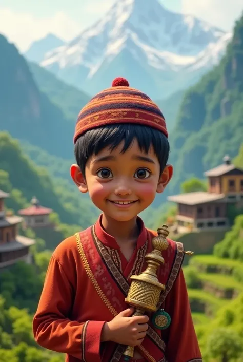 A nepali boy 