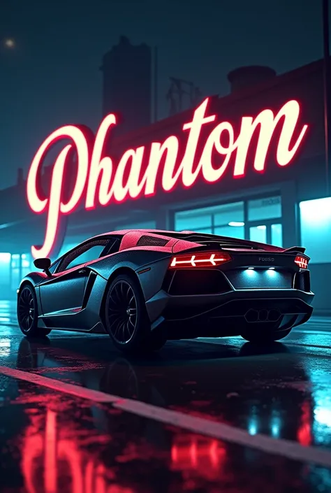 Car profile picture that says killa_editz phantom font


