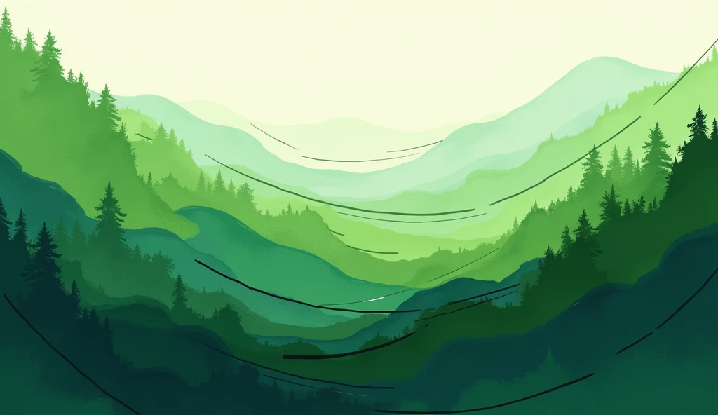 Fondo de colores verde 🌿 en lineas negras y gris degrados 