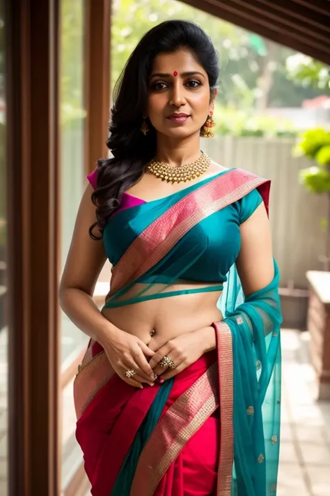 Mother in Law, Bengali, Tomboy, busty, saree