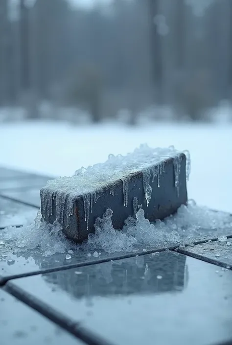 Iron frozen on the sole 