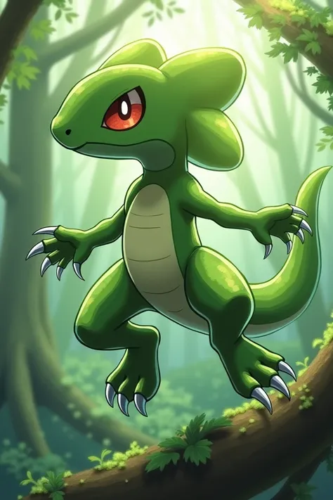 Create a new grass-type pokemon like treecko