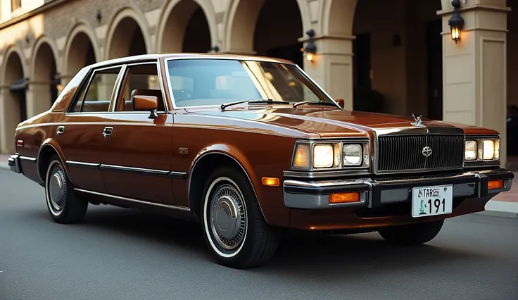 1984 Toyota crown with modified interior color  brown leather 