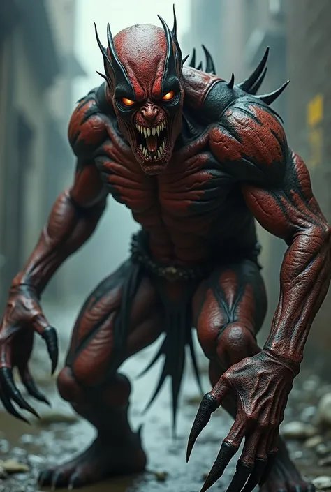 Realistic monster hybrid Deadpool 