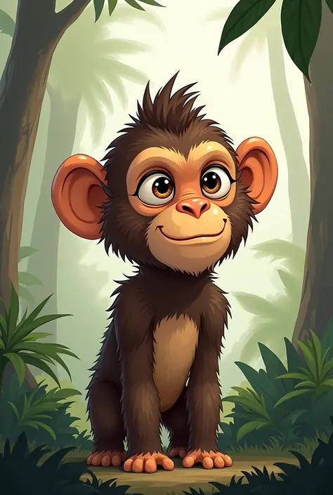 Kingdom of the Planet of the Apes movie, character Noa, cartoon sketch