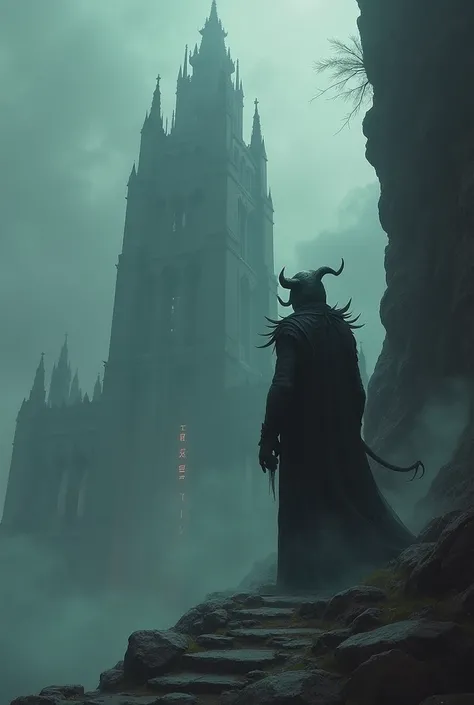  Human nature demon is looking at his background tower that is tall his size is no more than 800*600 under 5mb 