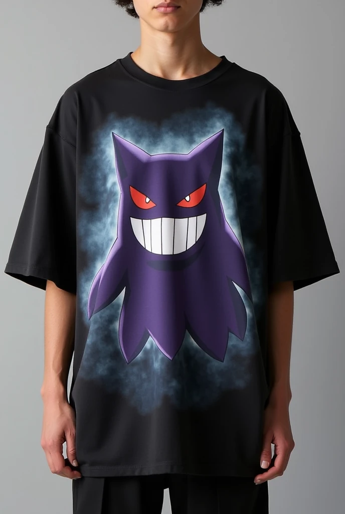 Camisa Overisize Pokemon Gengar