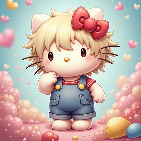 Hello Kitty became a boy