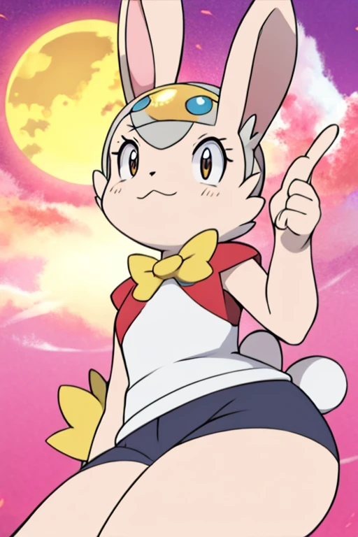 Female furry sara rabbit alola pokemon sun and moon style 