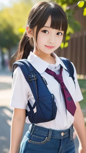 (masterpiece,   best quality,   high definition  ,   super detailed, 8k, 4k),  (((transcendental cute elementary school student)...