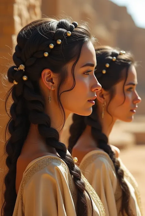 Ancient Israelite womens hairstyle 