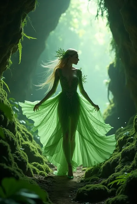 May - Emerald  (Emerald)

Mining Location :  Underground Cave in a Lush Forest
Characteristics of spirits :  A green leaf-like dress designed to be worn by Victorias Secret models、 Reminiscent of a Forest Fairy 