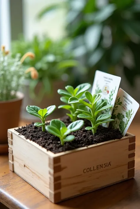 Basic Kit :  A simple box with the essentials (Substrates,  jar and seeds ).