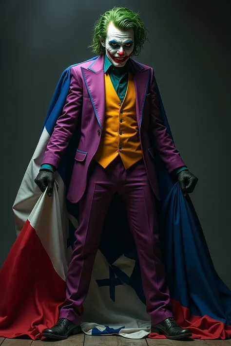 Joker holding the Honduran flag 