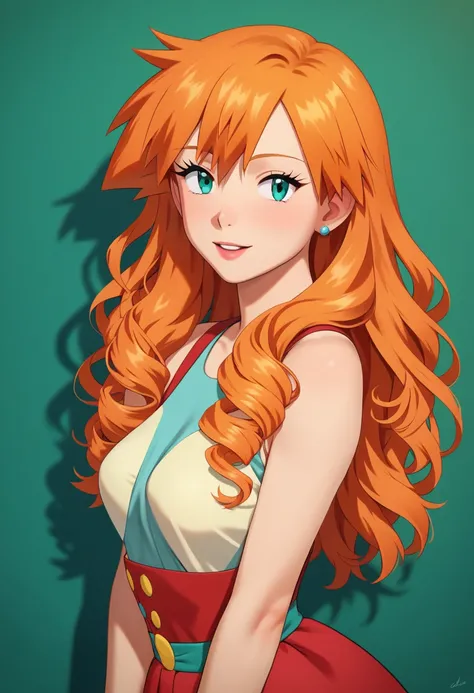 (master piece), (best quality), (8k), (ultra high resolution), (highest quality), (anime style), (best writing), (beautiful face), (masterpiece), (highest quality), (detailed beautiful face and eyes), (textile shading), (total body), 1girl orange hair, aqu...