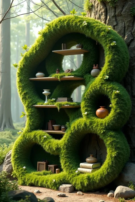 Grass shelves 