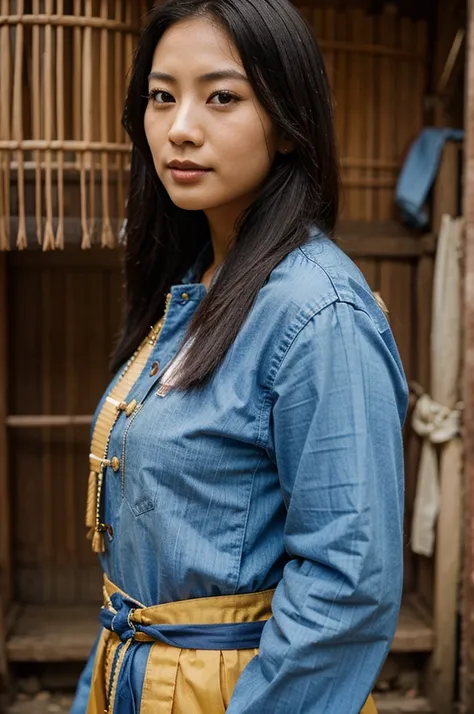 Beautiful woman, hui ethnicity, 24 years, cultural clothing 