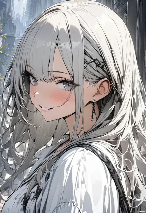 (masterpiece, best quality :1.2,UHD,Detailed depiction、 High Details 、correct、 high definition )、 one girl who is at ease