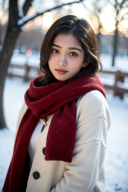 Indian beautyful teen girls, winter season, winter wear, 