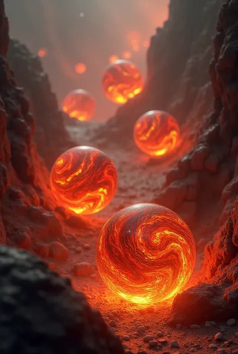 Magma marbles 