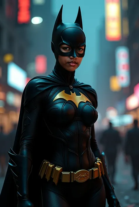 Batgirl with cowl 