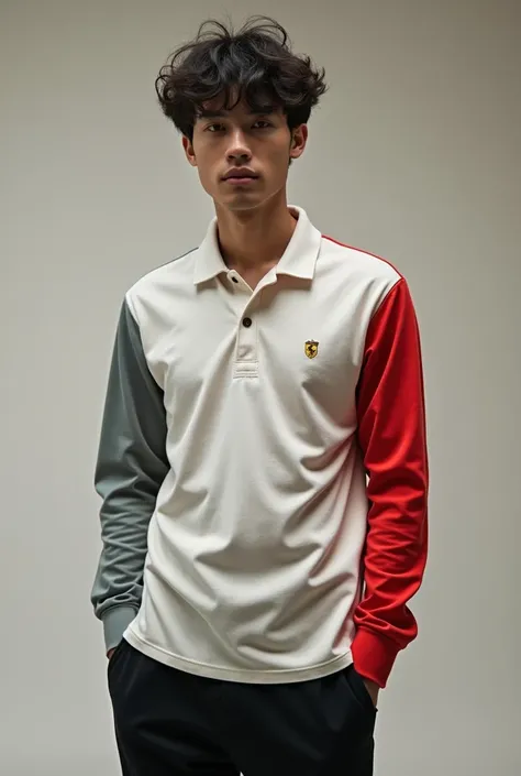 short sleeve polo shirt and long sleeve at the same time