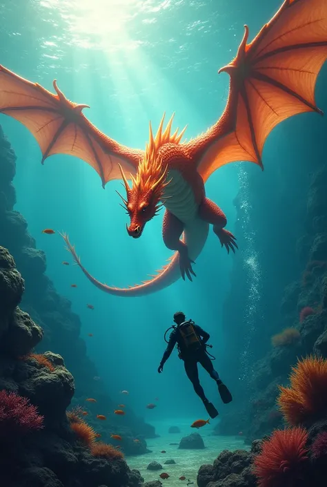 Diver Fire dragon 