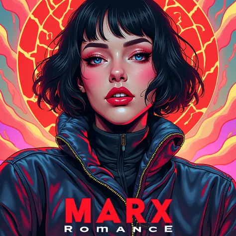 Music album cover of "Marx Romance" by Yuri Gaga.