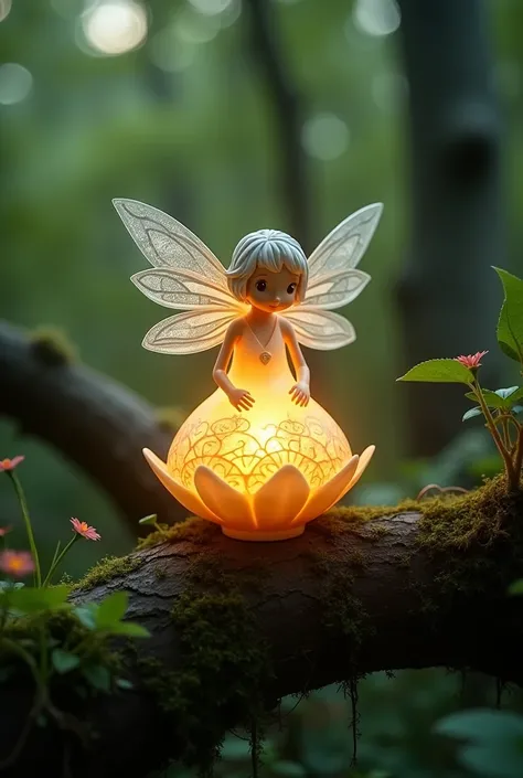 A fairy lamp