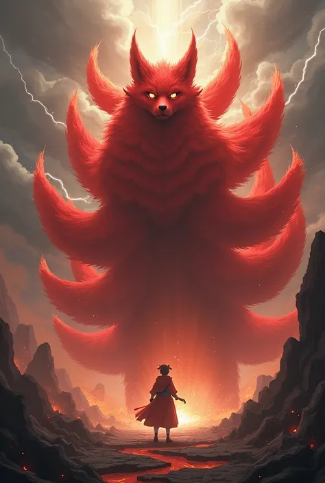 Kurama of Naruto ,  Nine-Fired