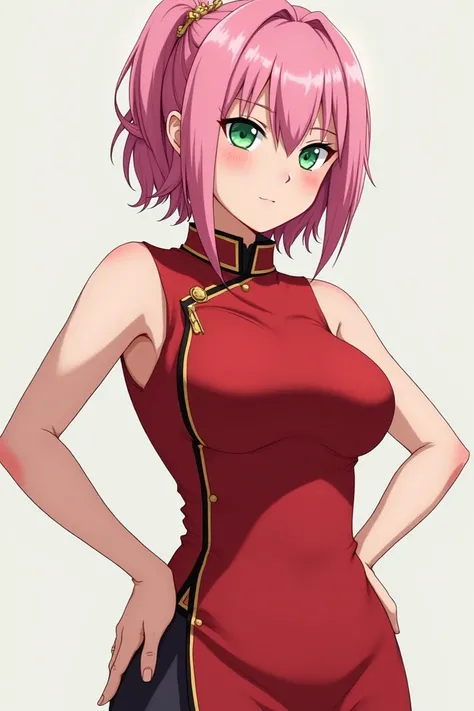 Sakura Haruno with a big chest 