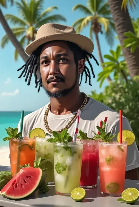 BOB MARLEY AND MOJITOS OF MANY FLAVORS 