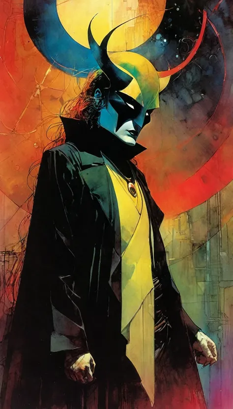 paradoxe, art inspiré de Bill Sienkiewicz et Dave McKean
