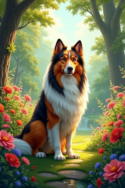 garden
A lovely collie