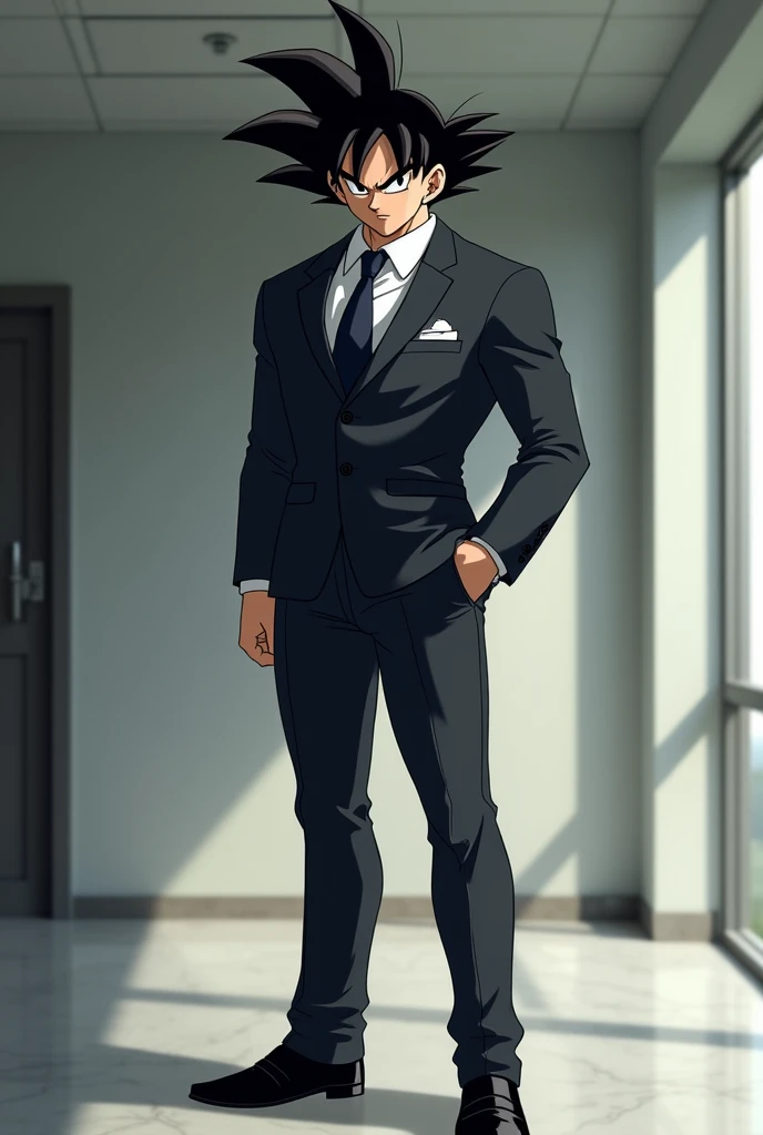 Goku in a suit