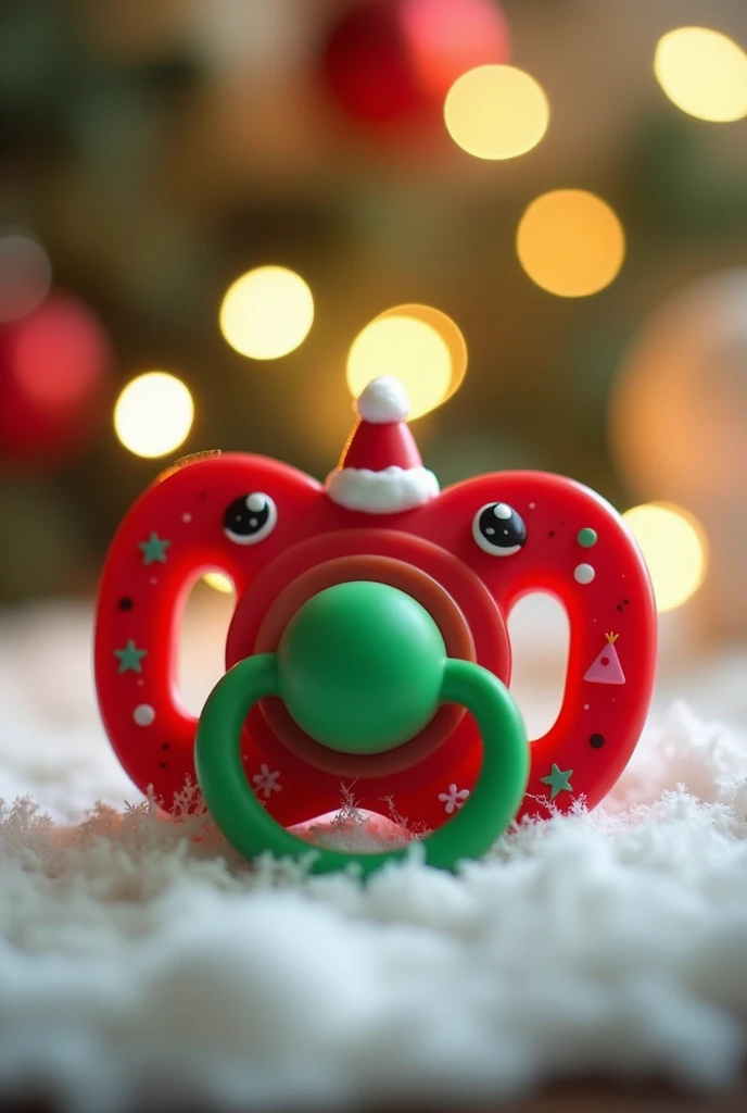 Picture of a Christmas pacifier