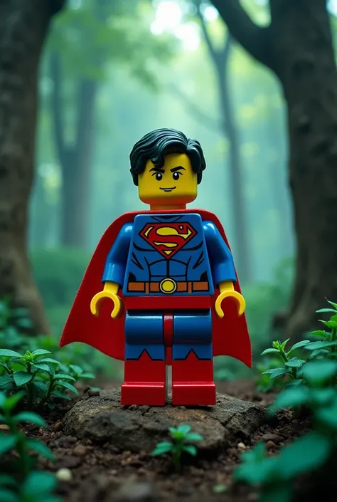  Superman Accordion :  Defender of Life

Title :  The Keeper of the Forest : Lucas,  the Protector of Life

1 .  Who is Lucas ?
 Lucas is a young biologist passionate about the conservation of biodiversity . Since I was little,  felt connected to nature , ...