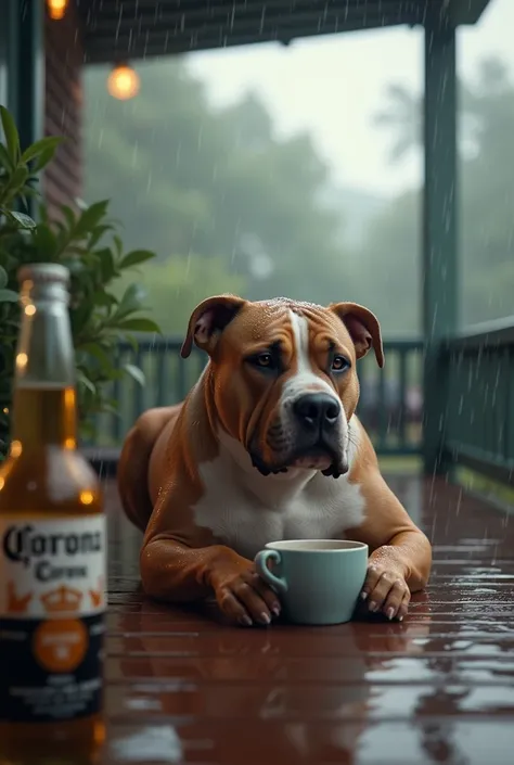  Pitbull Coffee with Corona, Rain and Peace 