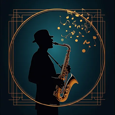  Heres a prompt for a jazz cover :  

---

** Prompt for a jazz cover :**  

 An elegant and timeless cover ,  with a dark background in deep tones such as navy blue , black and gold,  with soft textured details that evoke the night . in the center, , a st...