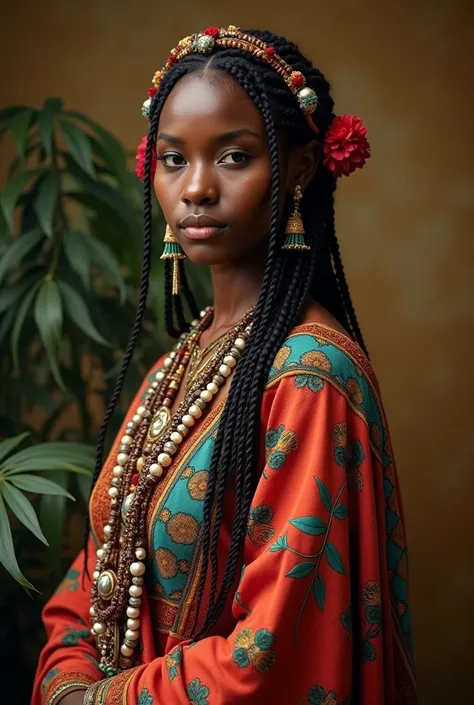 Angolan woman from head to toe 