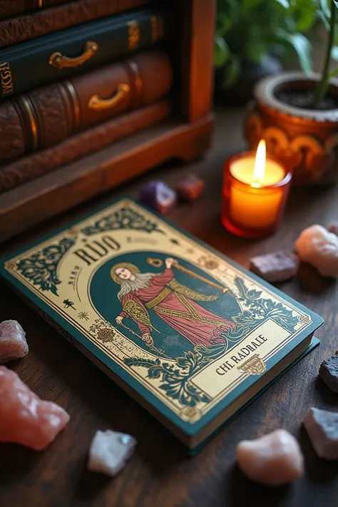  Coming from an esoteric store ,  as a birthday gift .  On a visit to the store with my mother ,  she saw the fascination with which I looked at the Ridder tarot ,  the magic deck of cards ,  card reading comes to my hands as a connection with higher being...