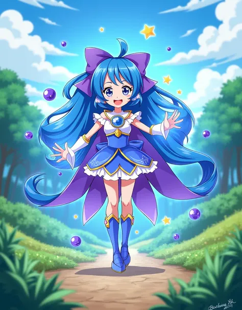 if you turn blueberry into pretty cure