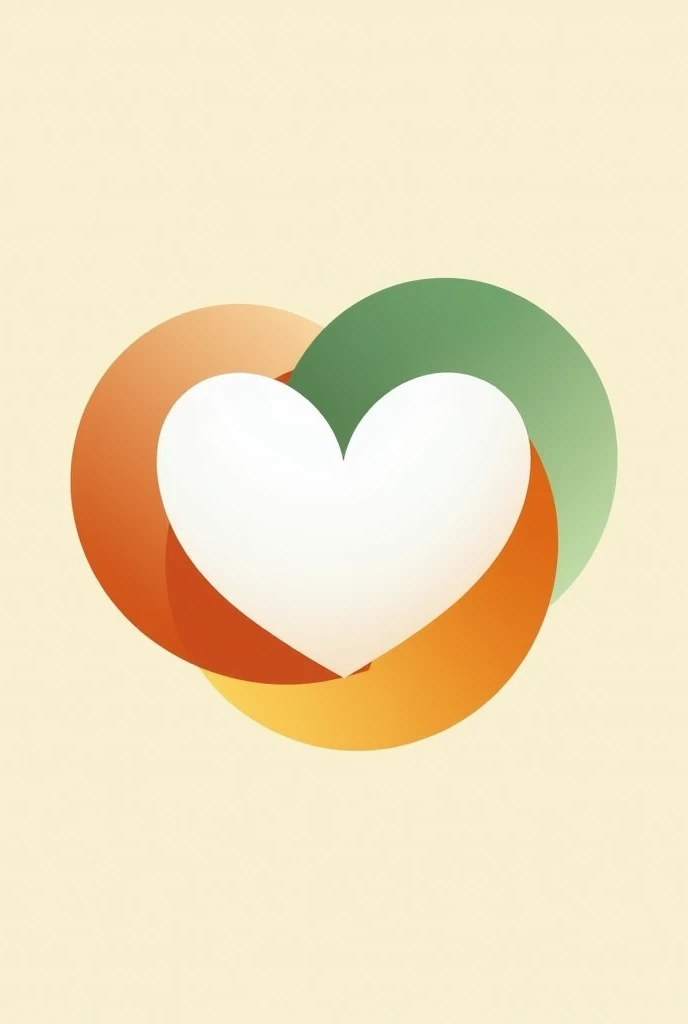 - プロンプト: "A design concept featuring a combination of soft curves representing a heart and a smile. The heart symbolizes safety and trust, while the smile represents happiness. The color palette includes light green for health and nature, orange for warmth...