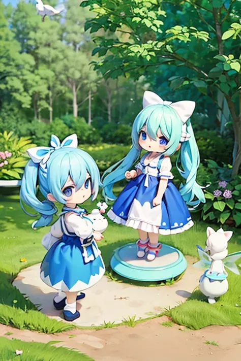 Cirno　Lots of cute stuffed thoroughbreds