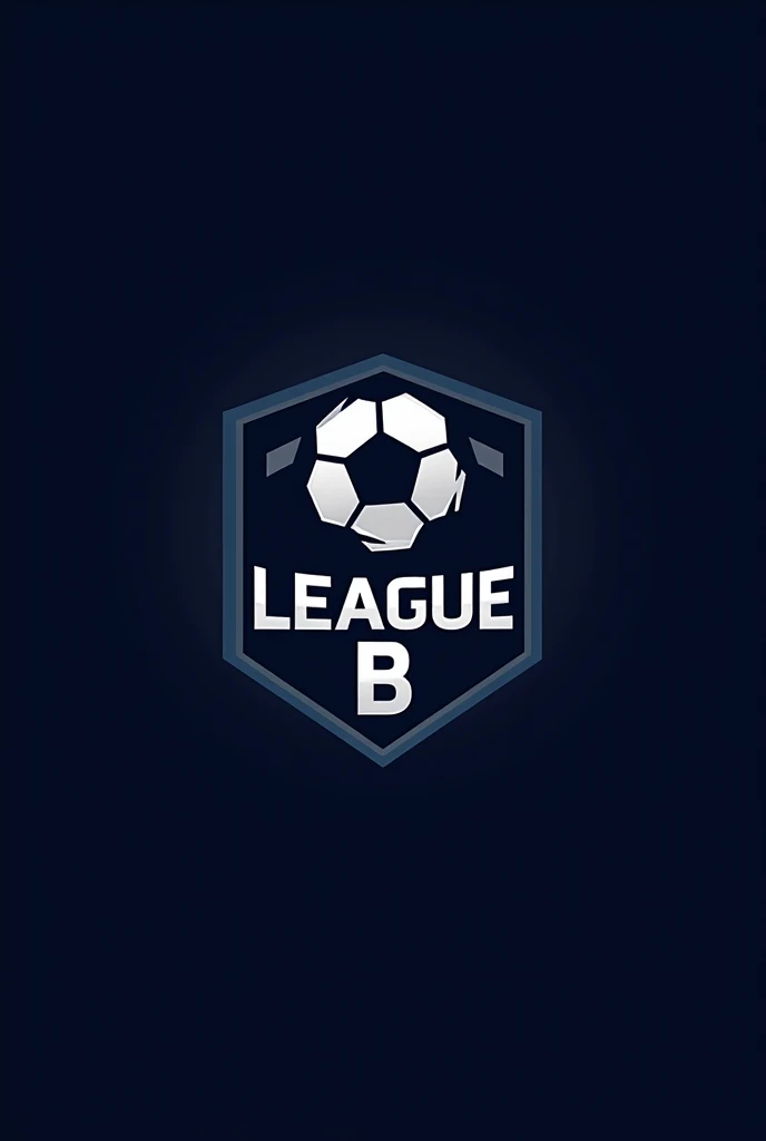 Football logo that says League B