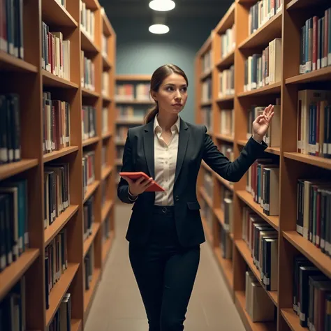 a female librarian performing Service Optimization
RFID tags
 In the library