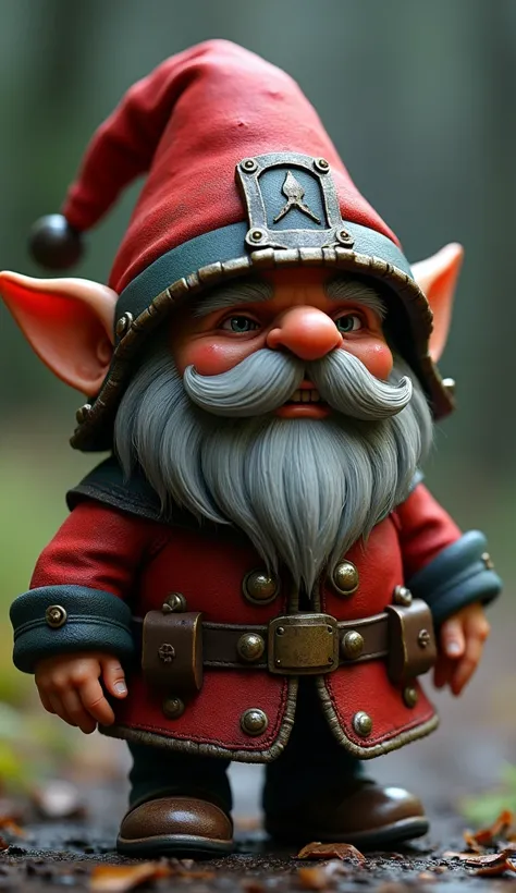 there is a tamato of a man with a beard and a helmet, digital art inspired by David Teniers the Elder, reddit, digital art, pepe the miner, as a claymation character, small character. unreal engine 5, dwarf, portrait of a gnome called eldon, tiny evil alch...