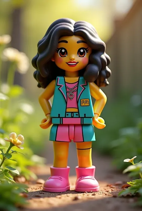 lego friend mia realistic in human shape